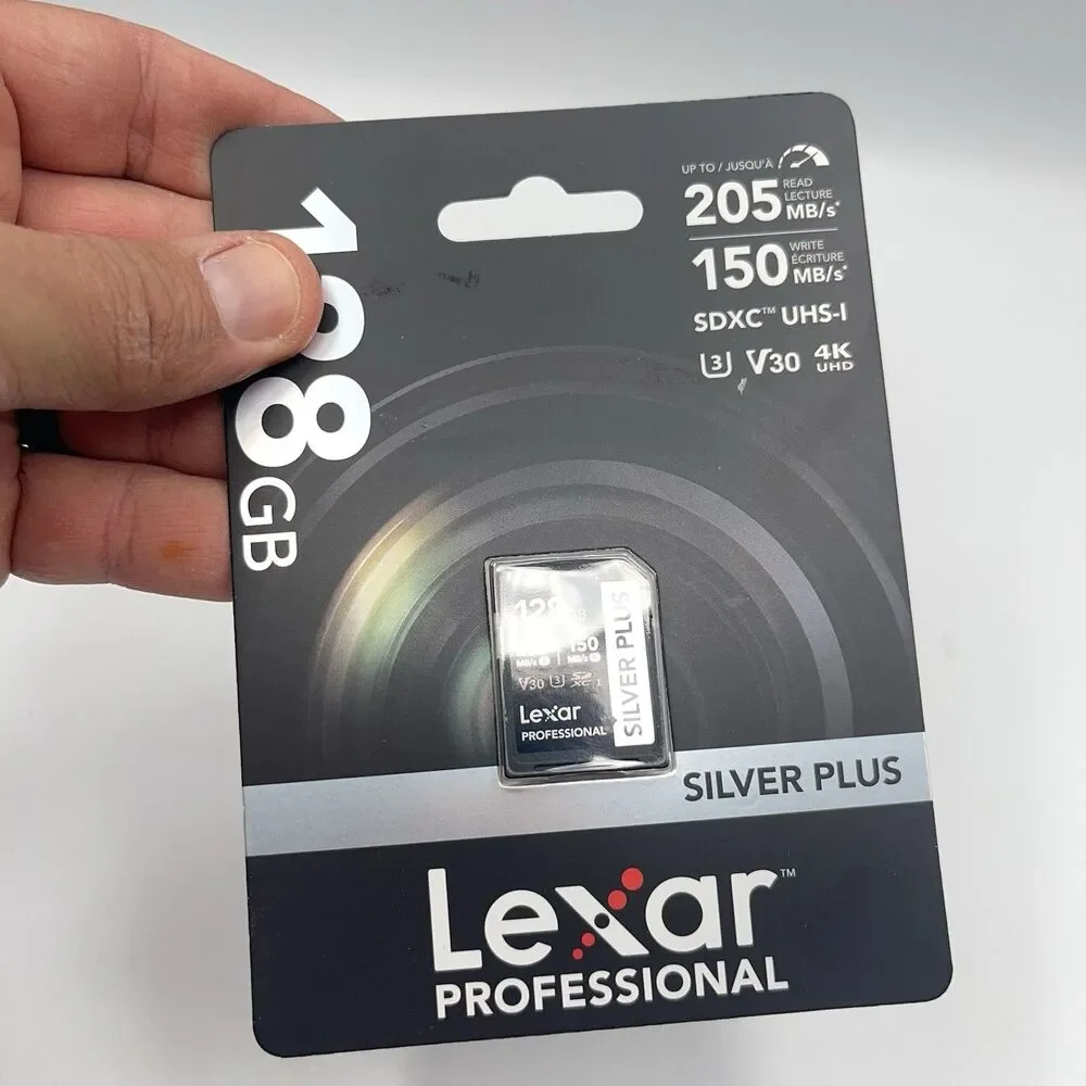 Lexar LSDSIPL128G-BNNNU Professional Silver Plus Sdxc 128gb